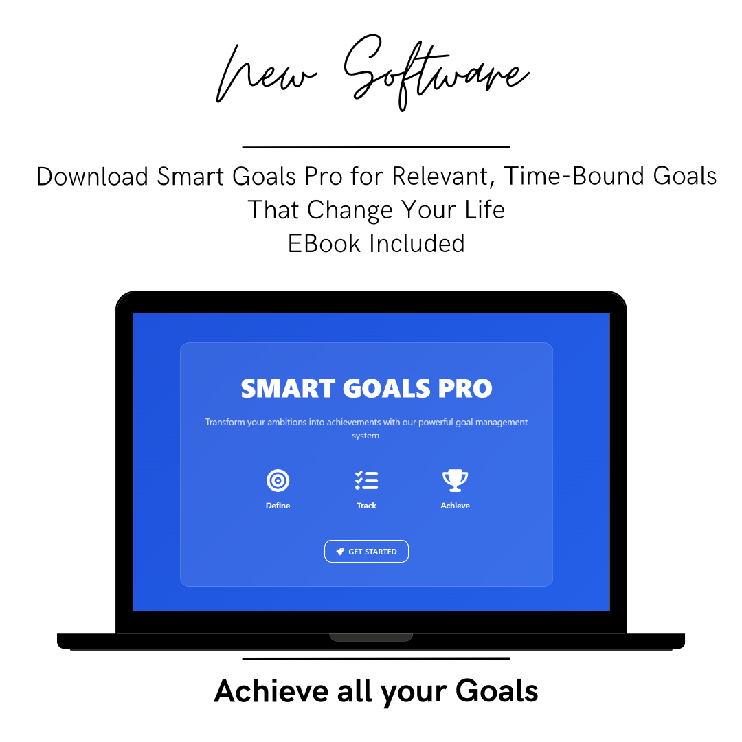 Goal Master Pro – Your SMART Path to Success.  EBOOK included