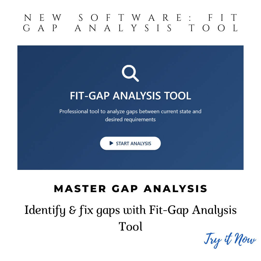 Fit Gap Analysis Software for Pharma Process Optimization & Compliance