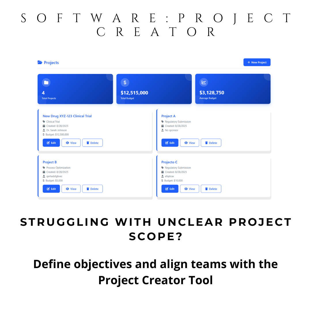 Project Creator Tool Comprehensive Digital Planner Download