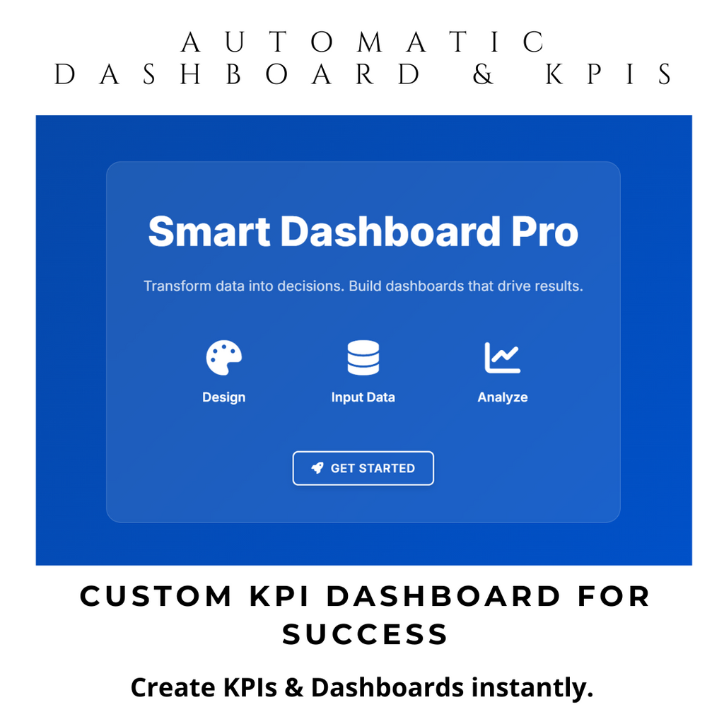 Automatic Dashboard & KPI: Real-Time Business Intelligence Tool