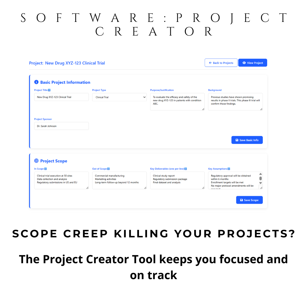 Project Creator Tool Comprehensive Digital Planner Download