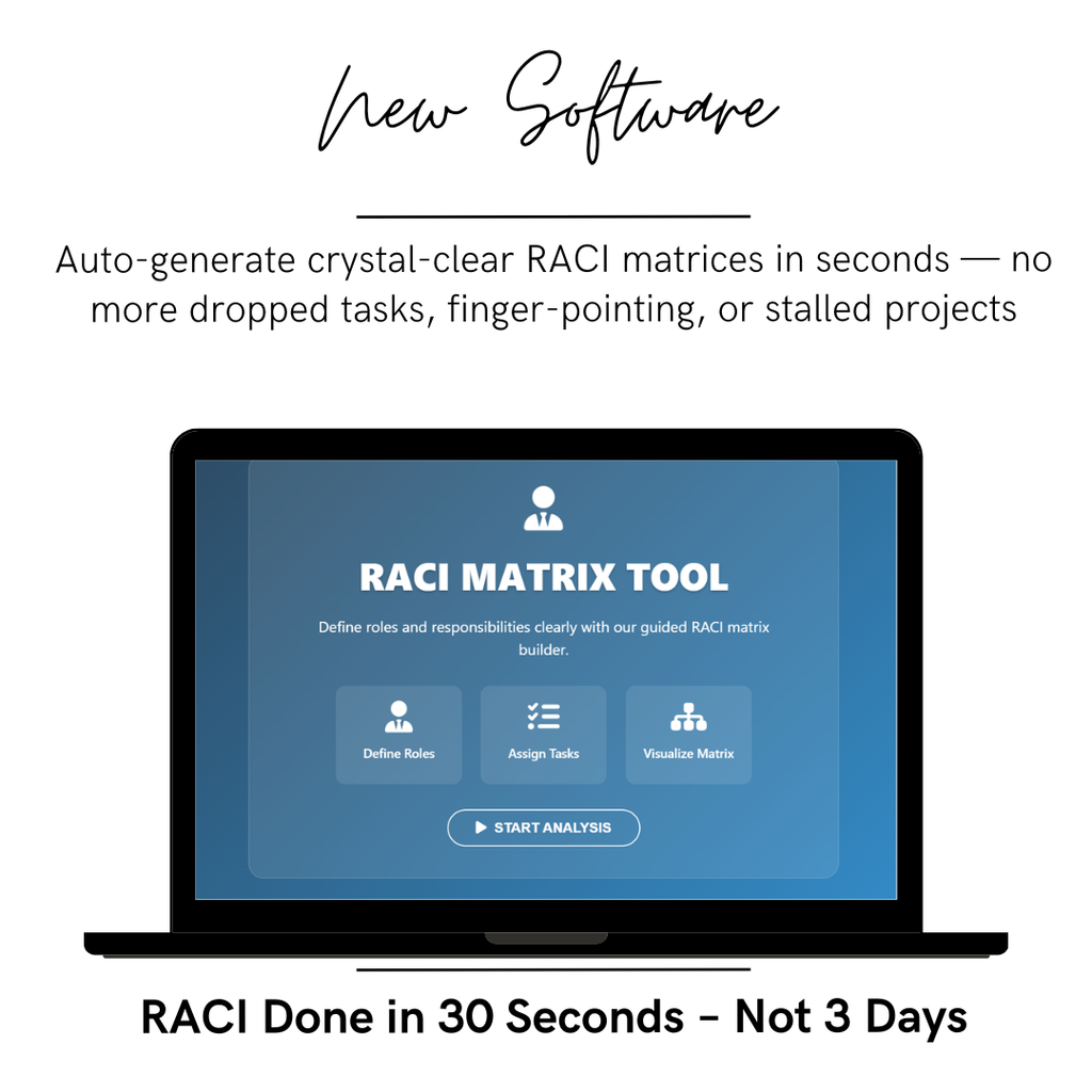 RACI Matrix Software: Digital Tool for Pharma Team Responsibility & Accountability Planning