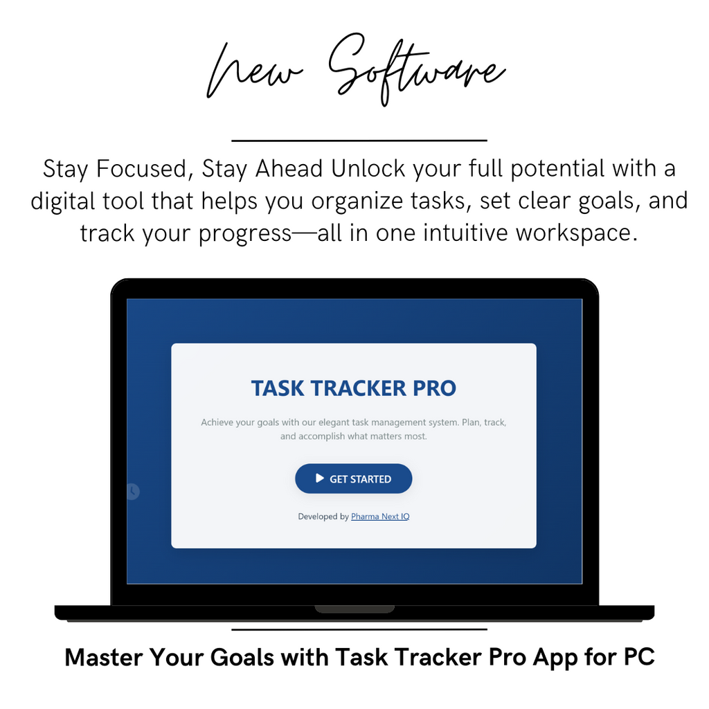 Task Management Software Productivity Planner Digital Goal Tracker Efficient