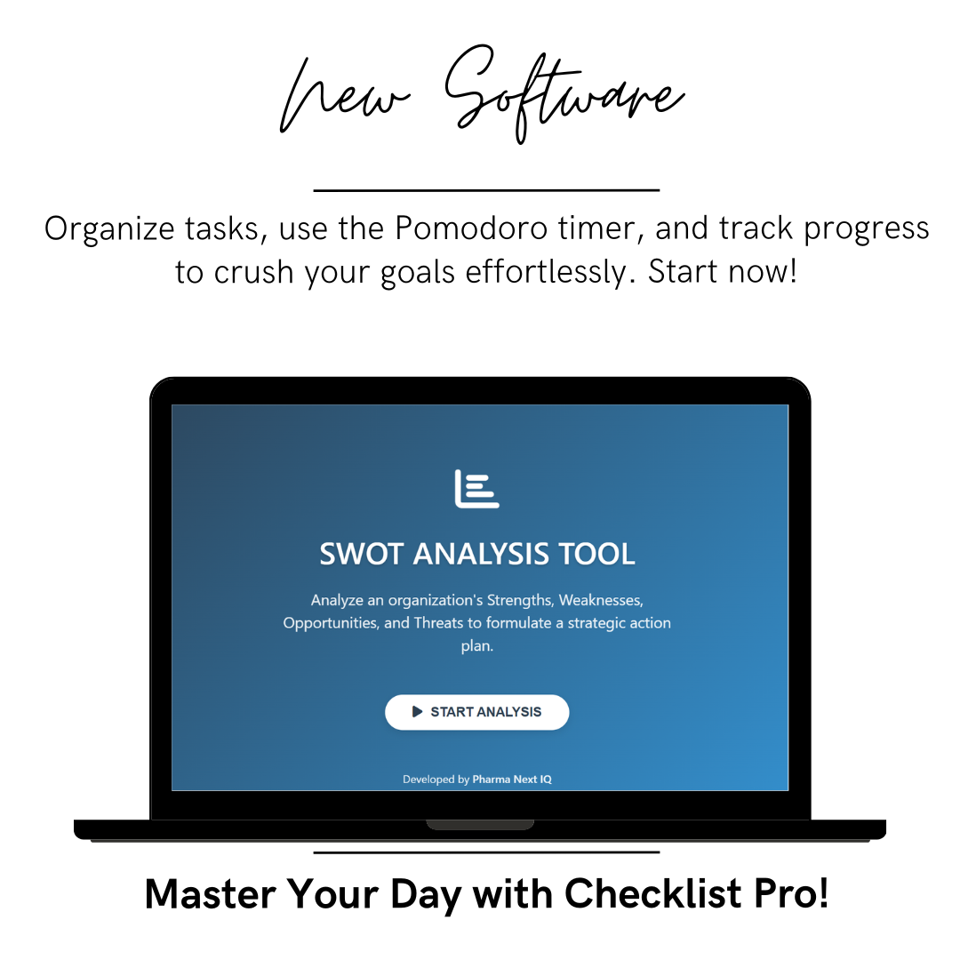 SWOT Analysis Software for Pharma Strategy & Regulatory Compliance