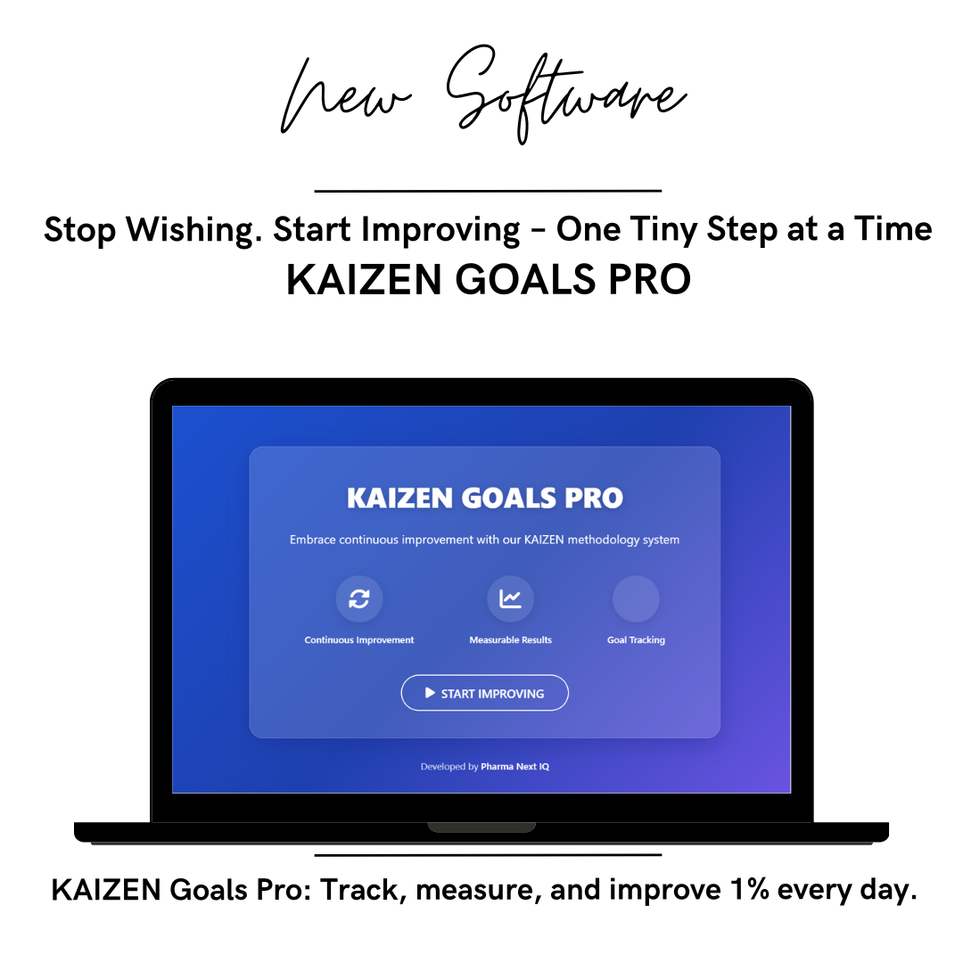 Kaizen Goals Pro APP: Unlock Continuous Improvement in your life