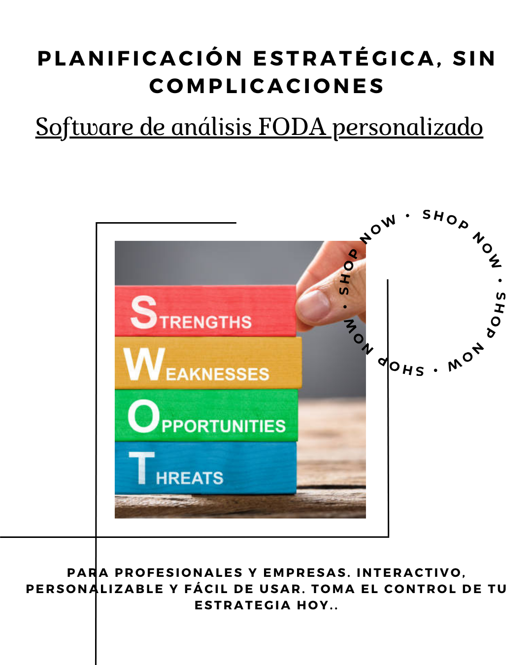 Generador de Análisis DAFO Profesional – Software Interactivo y Personalizable