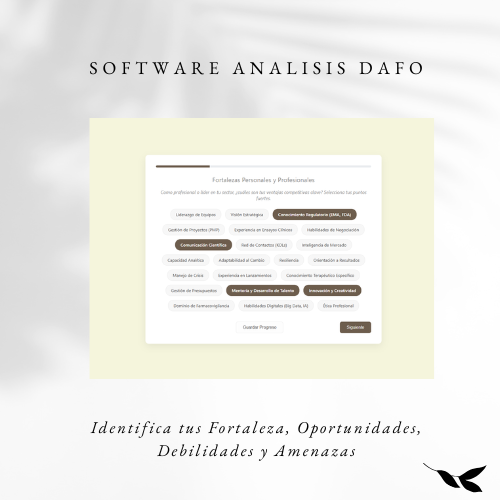 Generador de Análisis DAFO Profesional – Software Interactivo y Personalizable