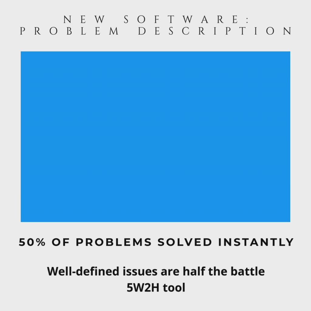 Problem Description Pro: 5W2H Investigation Tool for FDA & EMA Compliance