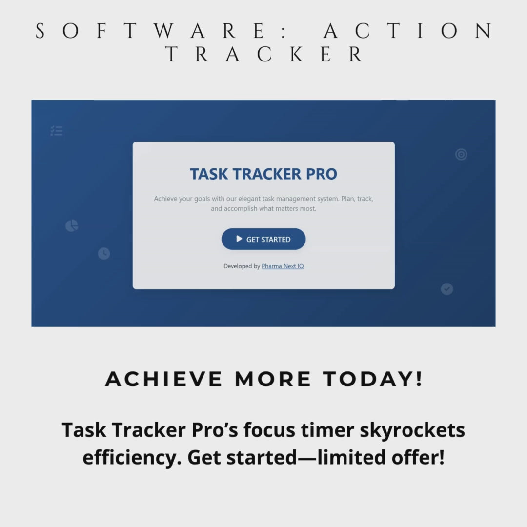 Task Management Software Productivity Planner Digital Goal Tracker Efficient