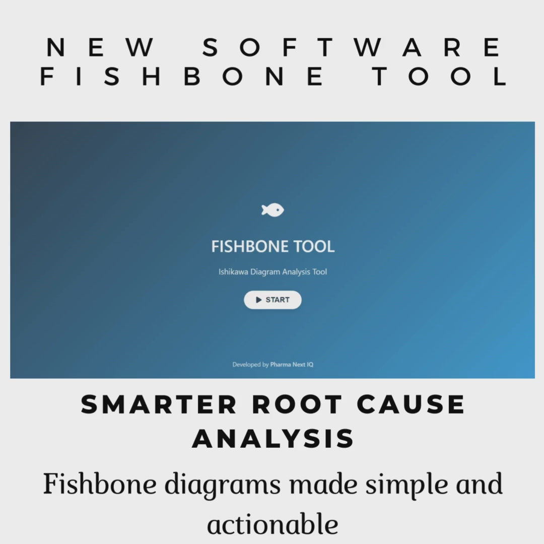 Fishbone Diagram Software for Pharma Root Cause Analysis & Compliance
